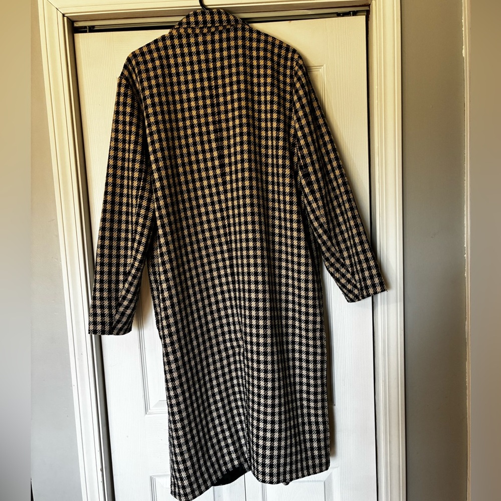 Urban Outfitters Navy Tan Black White Jacket - Picture 2 of 7